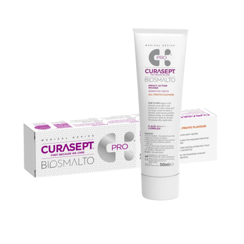 Мусс Curasept Biosmal Sensitiv Teeth, для домашнего использования, 50 мл