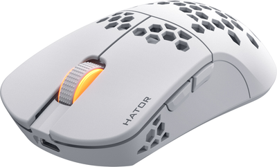 Ігрова мишка Hator Stellar PRO Wireless білий (HTM-551) 296576