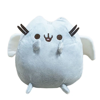 Мягкая игрушка Пушин кэт Pusheen cat Кот с крыльями 12х15 см Серый n-12524