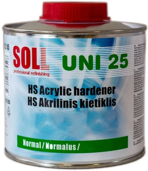 Отвердитель акриловый универсальный 0.5 л SOLL HS UNI 25 Normal