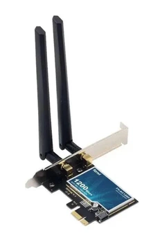 Беспроводная WiFi-карта FENVI 1200 Мбит/с PCIE-адаптер FV-AC1200 дводіапазонний 2.4 ГГц/5 ГГц