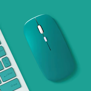 Мышь Dual Mode Wireless Mouse Silent Edition Bluetooth, Green