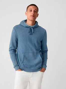 Толстовка чоловіча на флісі Gap M, Blue Chill (Темно-синя) 500121575901