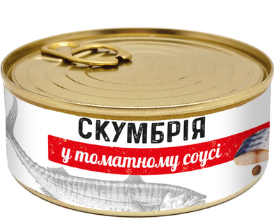 Скумбрія Banga в томатному соусі 240 г (4751017402702)