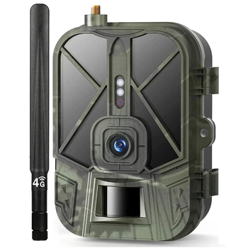 Фотопастка 4G камера для полювання з акумулятором 8000 мАг Suntek HC-940Pro, передача 4К відео на смартфон (100968)