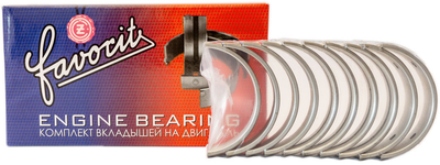 Вкладыш ВАЗ 2101 коренной 1.0 мм Favorit