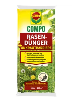 Тверде добриво для газонів проти бур'янів COMPO 10кг (A-014028)