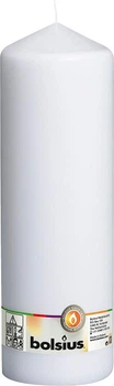 Свічка циліндр Bolsius біла 30 см (100/300-090Б)