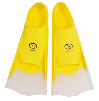 Ласты для плавания SMJ Sport F11 р. 33-35 Yellow