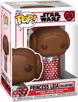 Figurka Funko Pop! Disney Star Wars Valentines Day 2024 Princess Leia Valentine Chocolate 676 Bobble-Head (889698762144)