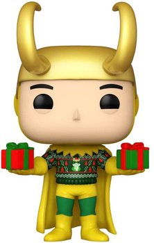 Фігурка Funko Pop! Marvel Loki with Sweater Metallic 1322 Bobble-Head (889698774482)