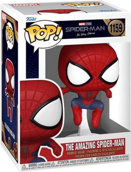 Figurka Funko Pop! Marvel Spider-Man No Way Home The Amazing Spider Man skaczący 1159 Bobble-Head (889698676083)