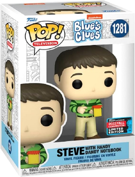 Figurka Funko Pop! Television Blues Clues Steve with Handy Dandy Notebook 1281 (889698670289)