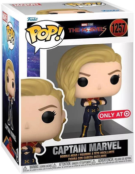 Фігурка Funko Pop! The Marvels Captain Marvel 1257 Bobble-Head (889698682886)