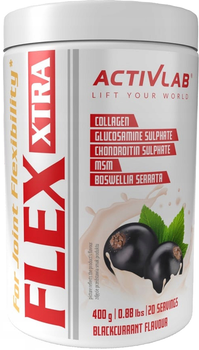 Suplement diety Activlab Flex Xtra Zdrowe Stawy czarna porzeczka 400 g (5907368800431)