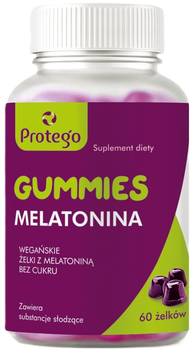 Дієтична добавка Protego Gummies Мелатонін желейки 60 шт (5905108790318)