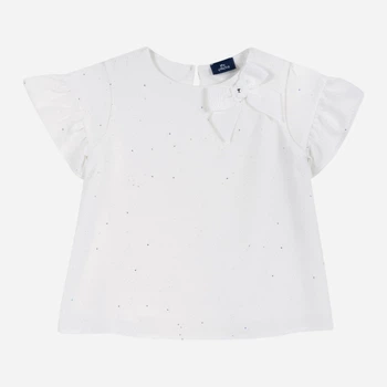 Детская блузка для девочки Chicco 09068612000000 116 см Белая (8054707748859)