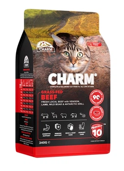 Сухой беззерновой корм Charm Grass-Fed Beef для котов с говядиной 340 г