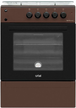 Плита газова ARTEL Apetito 10-G Brown