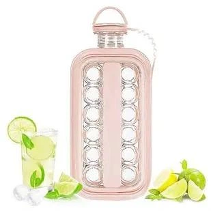 Силиконовая форма для льда ICE CUBE TRAY Бежевая