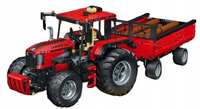 Zestaw klocków Ramiz Keyixing Farm Vehicle Traktor z przyczepą 1284 elementy (5903864982299)