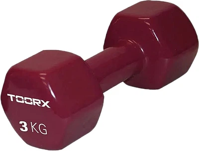 Гантель для фитнеса TOORX Vinyl 3 кг MV-3 (931128)