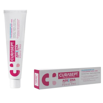 Зубна паста CURASEPT ADS DNA PERIO PRO 0,12% СНХ з гіалуроновою кислотою та ДНК 75 мл