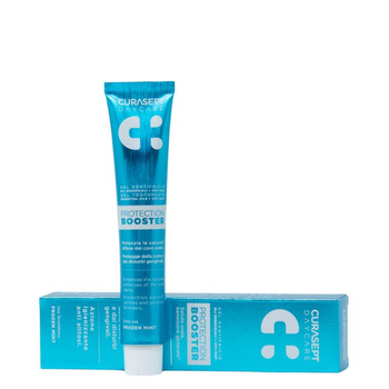 Зубна паста CURASEPT DAYCARE PROTECTION BOOSTER FROZEN MINT комплексна дія 75мл