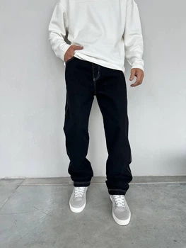Мужские джинсы WE11 Baggy 30 черные