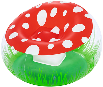 Надувне крісло Bestway Mighty Mushroom 112 x 112 x 66 см B75123 (6941607345962)