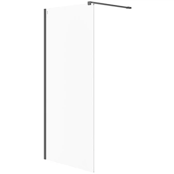 Стенка стеклянная для душа с держателем 200x100см CERSANIT Mille Walk-in стекло прозрачное 8мм S161-003