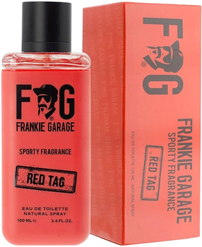 Woda toaletowa męska Frankie Garage Sporty Fragrance Red Tag 100 ml (8059265254132)