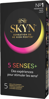 Презервативи Skyn 5 Senses Безлатексні 5 шт (ROZ6400229604)