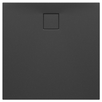 Поддон для душевой кабины CERSANIT Тако Slim 90x90x4см квадратный акрил c сифоном черный S932-166