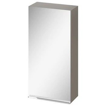 Шкафчик подвесной с зеркалом в ванную CERSANIT Virgo 40x80x18.05см серый S522-011