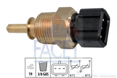 Датчик температуры Hyundai Elantra 1.6 (11-15) (7.3367) Facet Facet (73367)