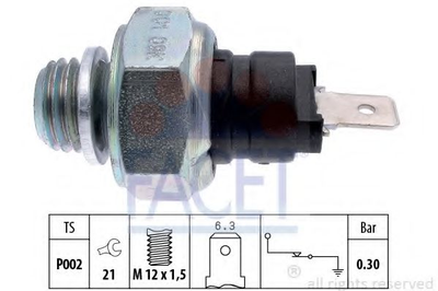 Датчик давления масла OM 601/611 >03 (7.0001) Facet Facet (70001)