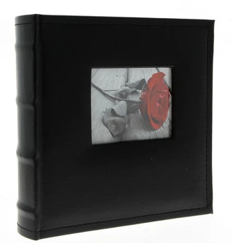 Альбом для фотографий 10*15 см на 200 фото GEDEON KD46200 BLACK