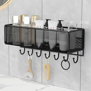 Настінна полиця Modern Home 40 х 13.5 х 15 см (M50243) Чорний