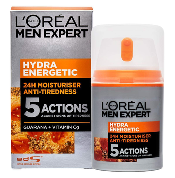 Крем для обличчя L'Oréal Men Expert Hydra Energetic Pump 50 мл (3600520297613)