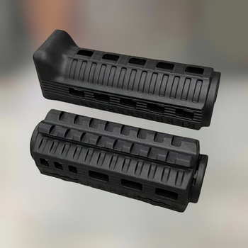 Цівка на АКСУ DLG TACTICAL (DLG-122) полімерна, колір Чорний, планка picatinny з кріпленням M-LOK (241850)