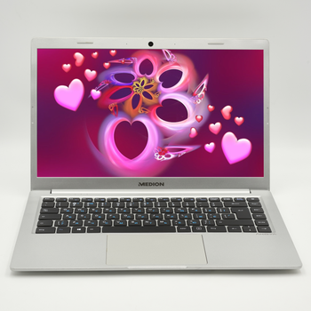 Ноутбук 14" Medion (Lenovo Group) AKOYA E4251 Intel Pentium N5000 RAM 4 ГБ SSD 512 ГБ + 64 ГБ eMMC б/в Win10 (3020)
