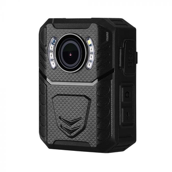 Боді камера (нагрудний відеореєстратор) Patrul (Патруль) C-01 + GPS 64Gb Чорна