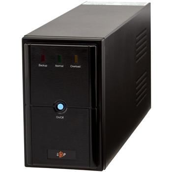 Источник бесперебойного питания ИБП LogicPower LPM-U1250VA 875Вт/1250ВА Черный