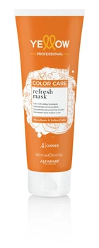 Тонирующая цветная маска для волос 4 Copper Yellow COLOR CARE Mask250 мл