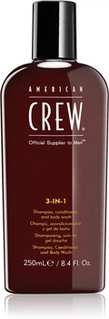 Средство 3в1 по уходу за волосами и телом American Crew Classic 3-in-1 Shampoo Conditioner Body Wash 250 мл