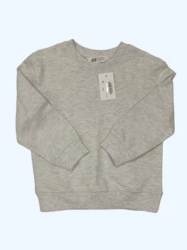 Дитячий світшот для хлопчика H&M 98-104 см Сірий (01302)