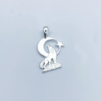 Амулет серебряный "Волк" 2,61 г