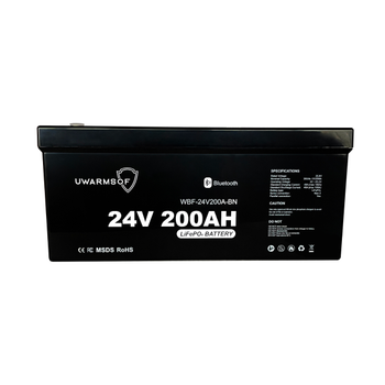 Аккумуляторная батарея UWarmSof LiFePo4 24V 200Ah с Bluetooth