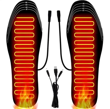 Устілки з підігрівом термоустілки від USB та PowerBank розмір 35-46 універсальні